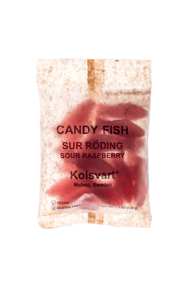Kolsvart Candy Fish Sour Raspberry