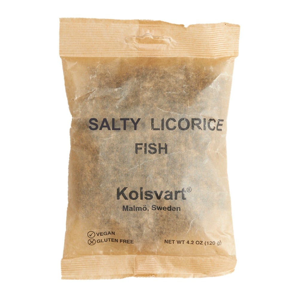 Kolsvart Candy Fish Salty Licorice