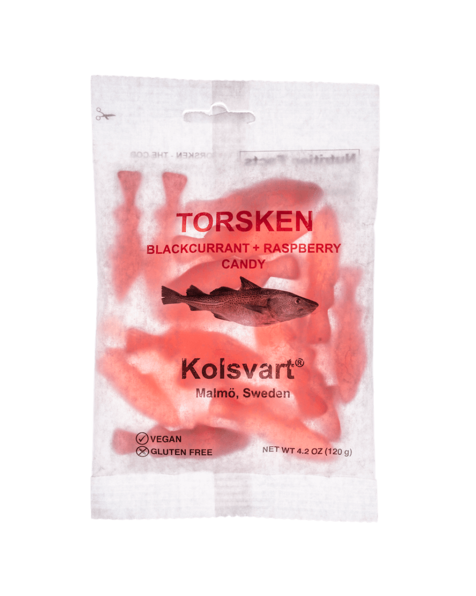 Kolsvart Candy Fish Blackcurrant + Raspberry