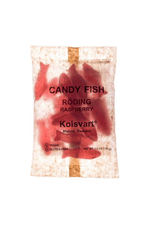 Kolsvart Candy Fish Raspberry