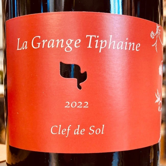 2022 La Grange Tiphaine "Clef de Sol" Rouge