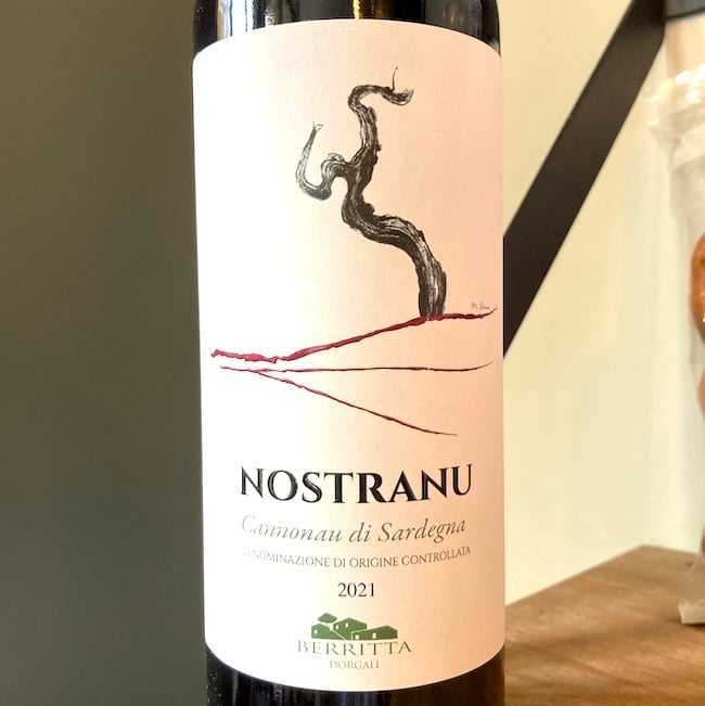 2023 Berritta "Nostranu" Cannonau di Sardegna