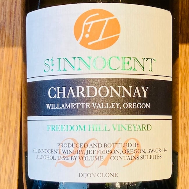 2020 St. Innocent Freedom Hill Chardonnay