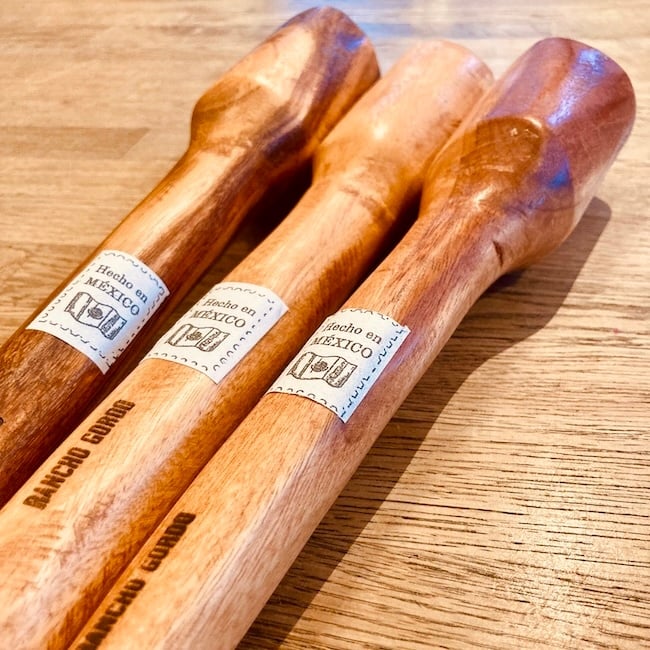 Rancho Gordo Machacadora (Wooden Bean Masher)