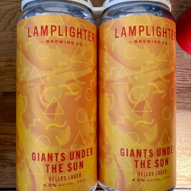 Lamplighter Giants Under The Sun Helles Lager 4pk
