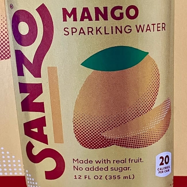 Sanzo Mango Sparkling Water 6pk