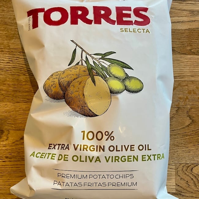 Torres Selecta Potato Chips Large Premium EVOO