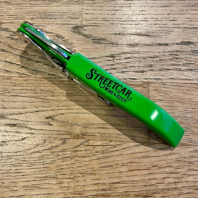 Corkscrew lime green