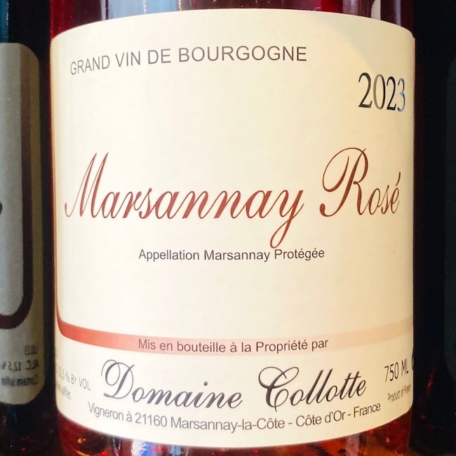 2025 Domaine Collotte Marsannay Rose