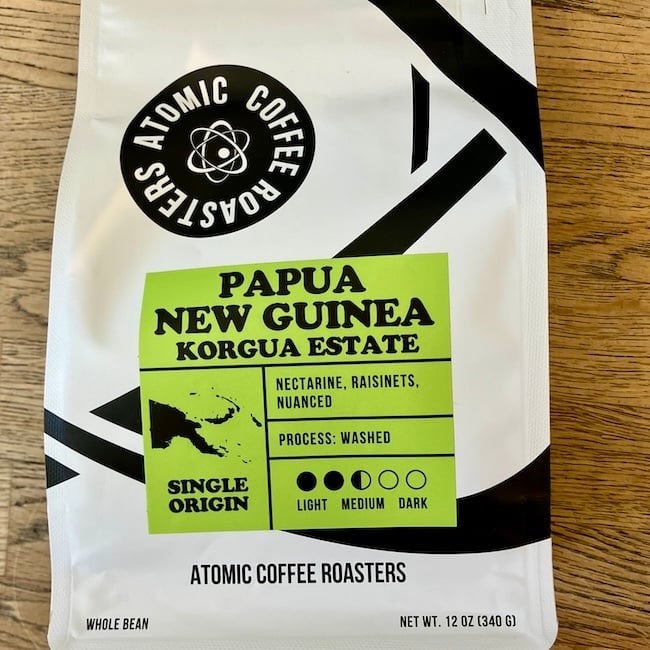 Atomic Coffee Roasters Papua New Guinea Korgua Estate