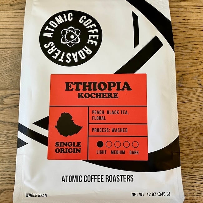 Atomic Coffee Roasters Single Origin Ethiopia "Kochere"
