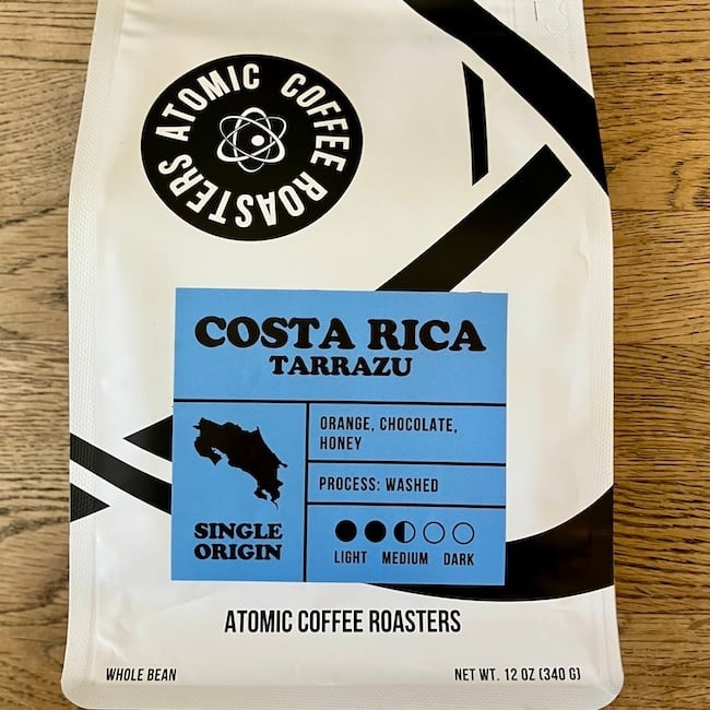 Atomic Coffee Roasters Single Origin Costa Rica "Tarrazu"
