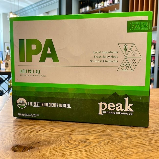 Peak Organic IPA 12pk