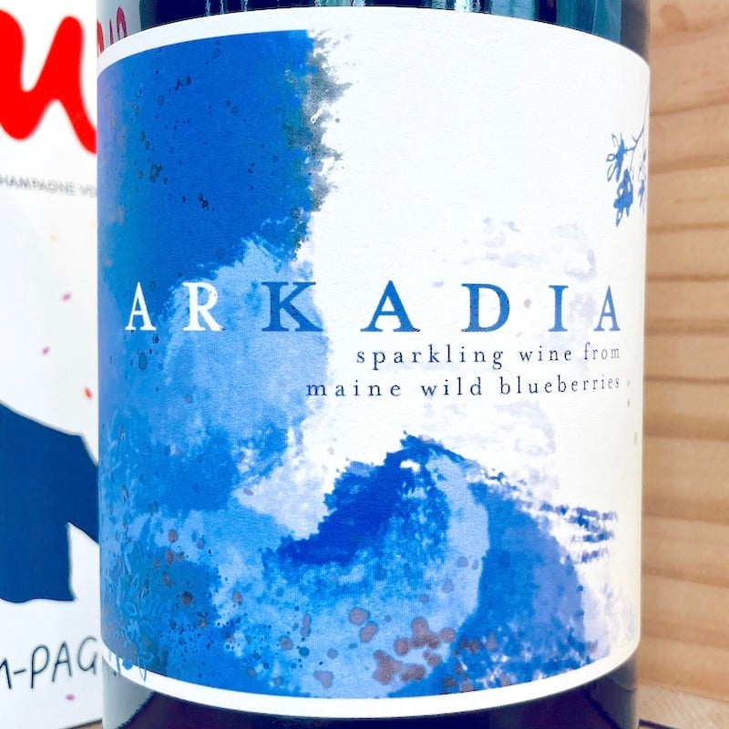 RAS Wines "Arkadia" sparkling blueberry wine