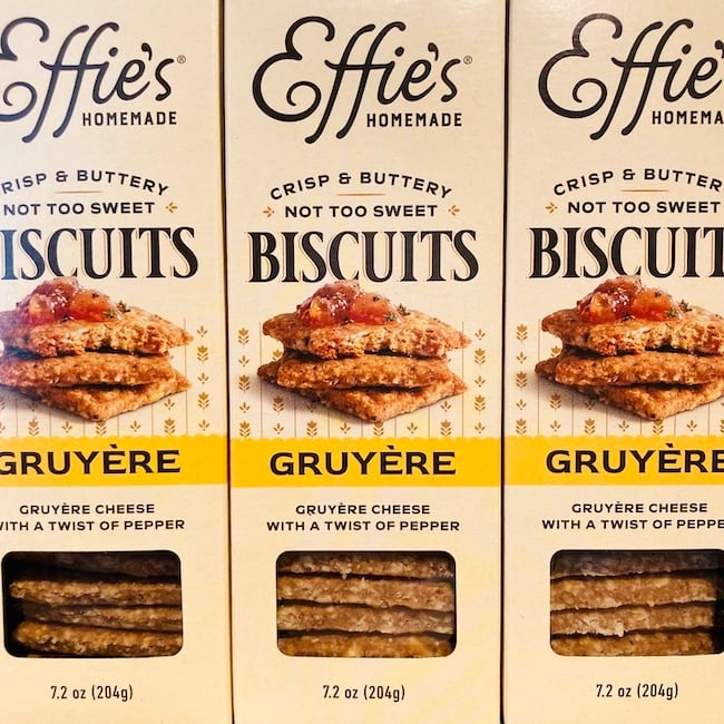 Effie's Gruyere Cheese Biscuits 7.2 oz