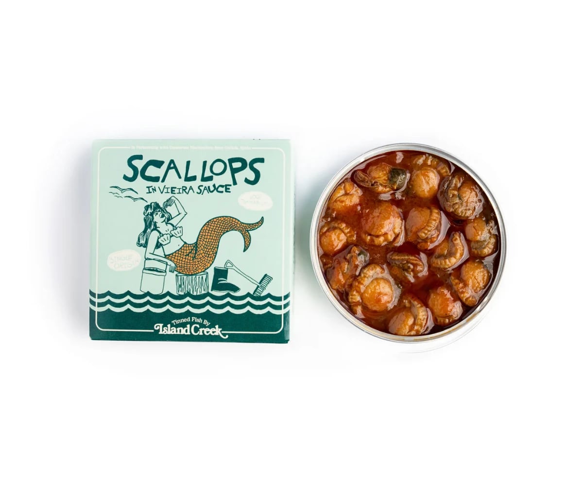 Island Creek x Mariscadora Scallops in Vieira Sauce 3.9oz