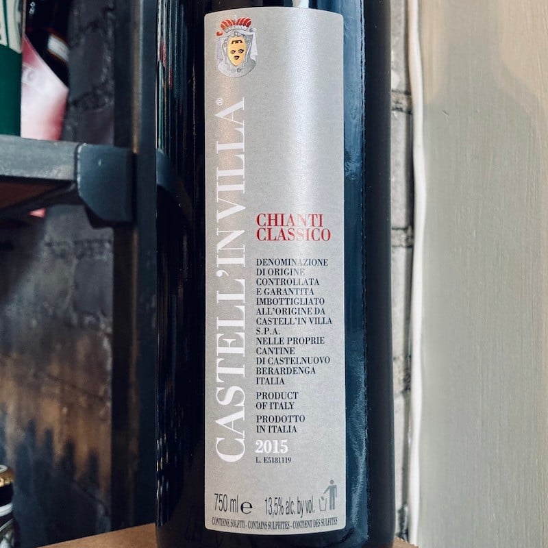 2019 Castell'In Villa Chianti Classico