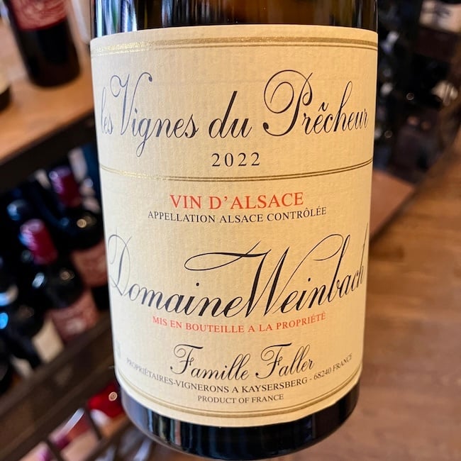 2022 Domaine Weinbach "Les Vignes du Precheur"
