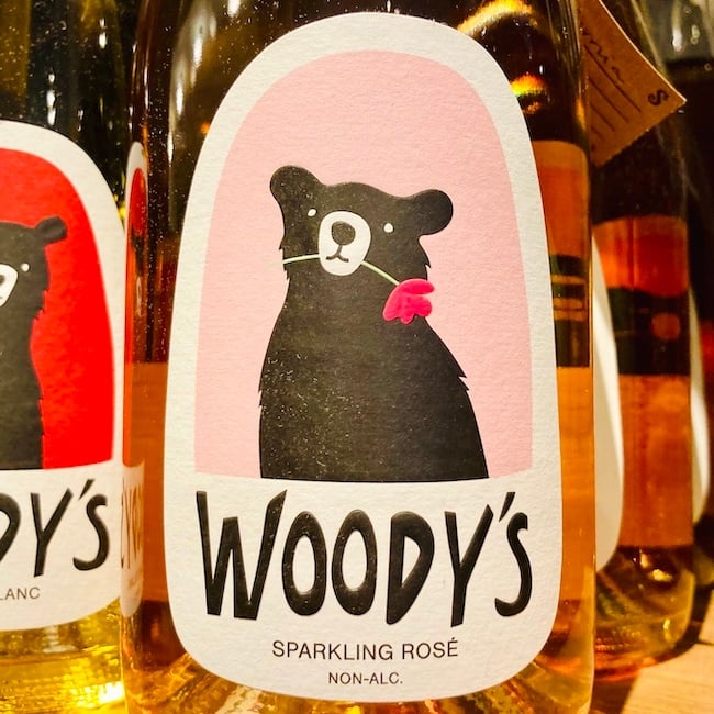 Woody's Non-Alcoholic Sparkling Rosé