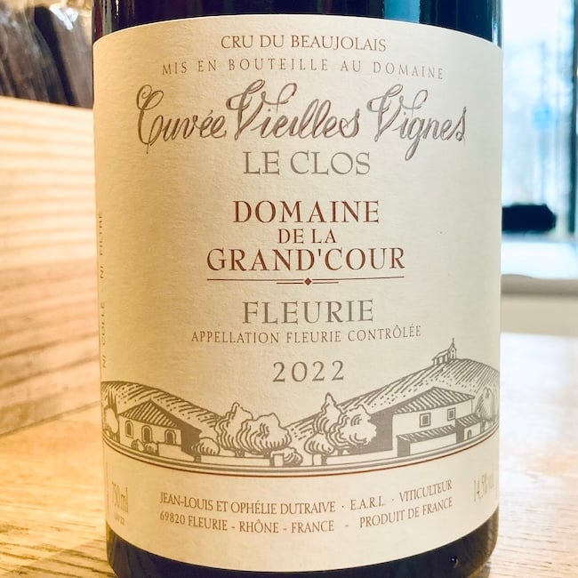 2022 Domaine de la Grand'Cour Fleurie "Cuvée Vieilles Vignes - Le Clos"