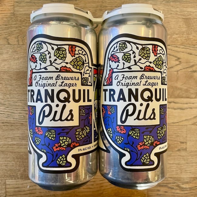 Foam Tranquil Pils 4pk