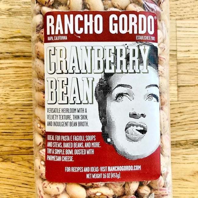 Rancho Gordo Cranberry Bean