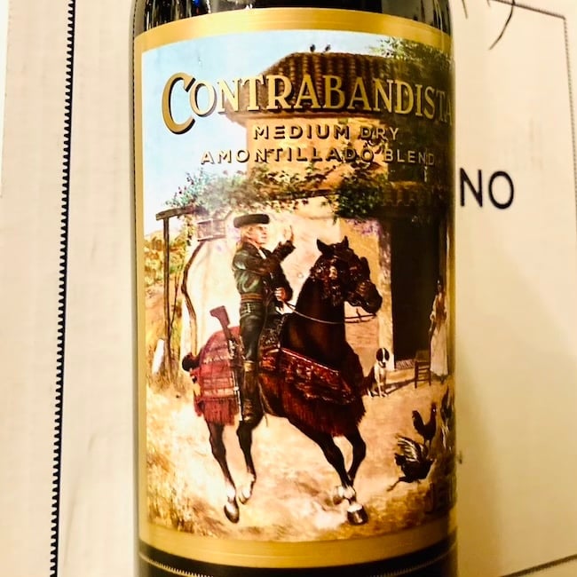 Valdespino Medium-Dry Contrabandista