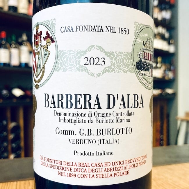 2024 Burlotto Barbera d'Alba