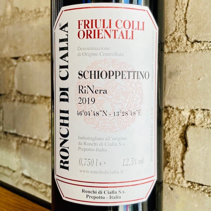 2021 Ronchi di Cialla "RiNera"