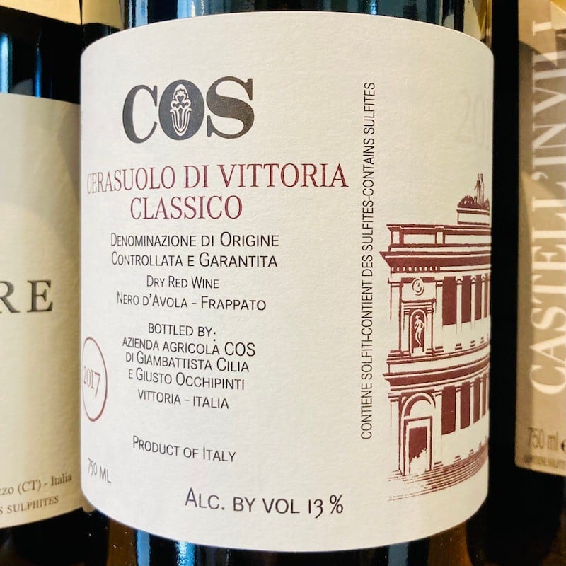 2021 COS Cerasuolo di Vittoria