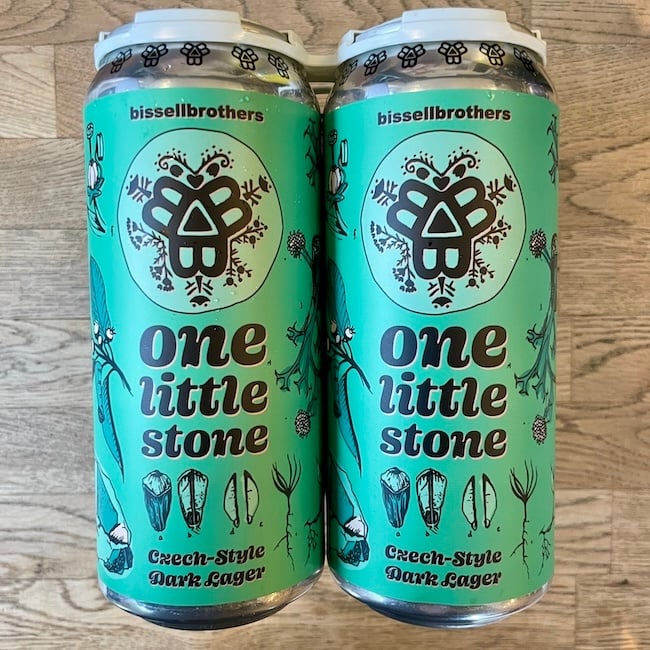 Bissell Brothers One Little Stone Czech Dark Lager 4pk