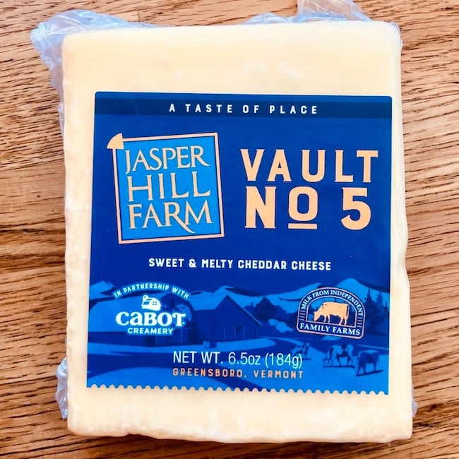Jasper Hill Vault 5 Cheddar 6.5oz