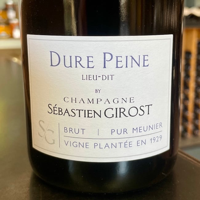 Sebastien Girost "Dure Peine" Champagne Brut Reserve