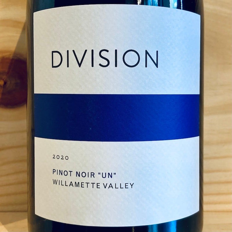 2022 Division "Un" Willamette Valley Pinot Noir