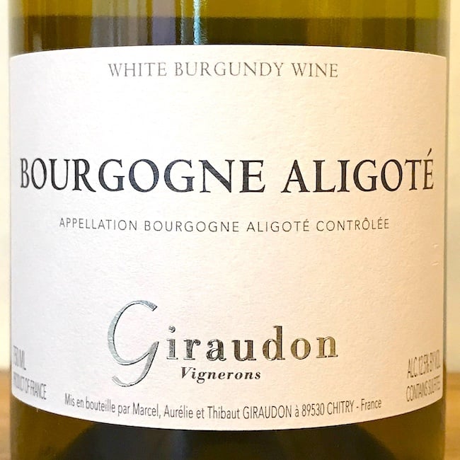 2025 Giraudon Bourgogne Aligote
