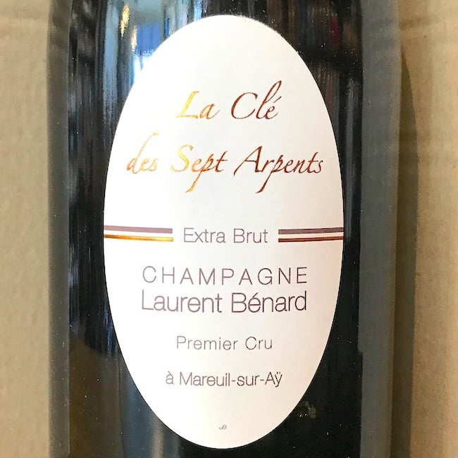 Laurent Benard  "La Clé des Sept Arpents" Champagne Extra Brut