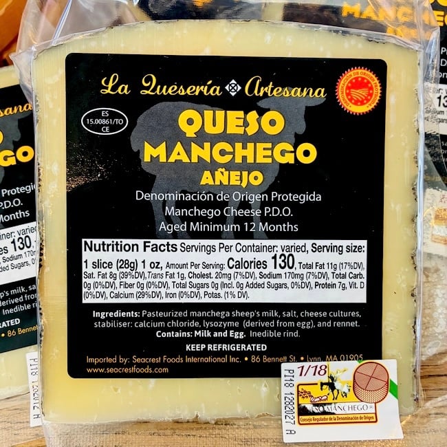 La Queseria Artesana Manchego 12 months 150g