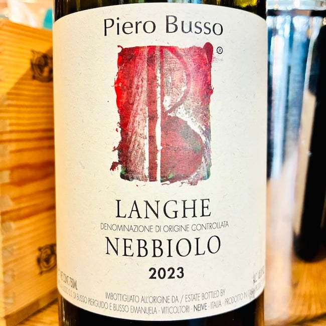 2023 Piero Busso Langhe Nebbiolo