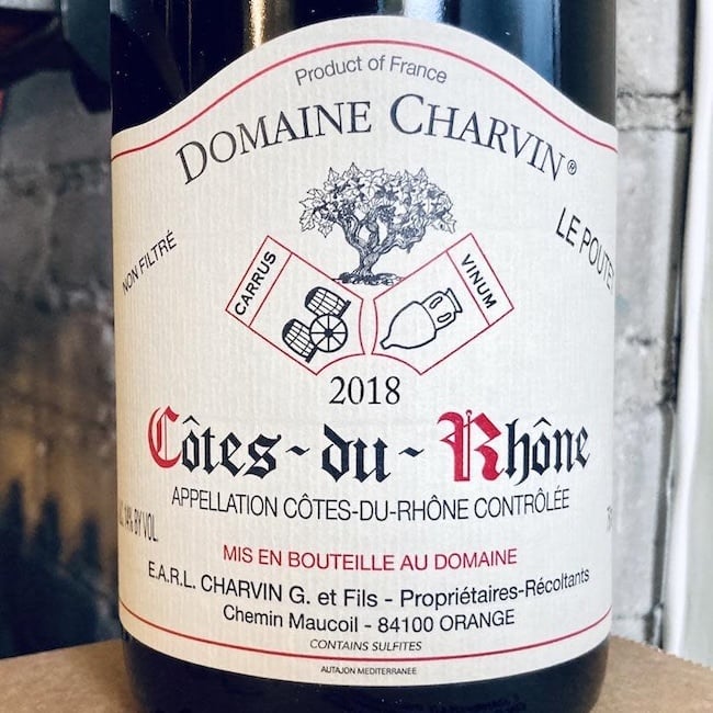 2022 Charvin Cotes du Rhone "Le Poutet"
