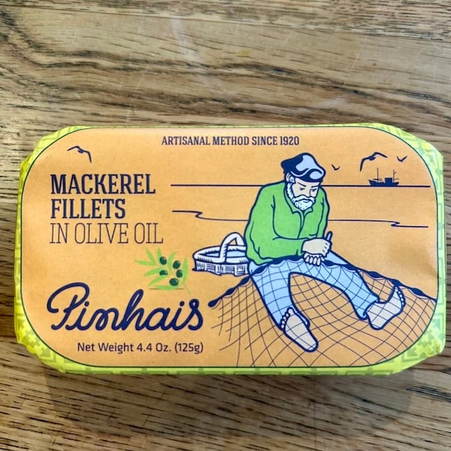 Pinhais Mackerel Fillets in Olive Oil 4.4oz
