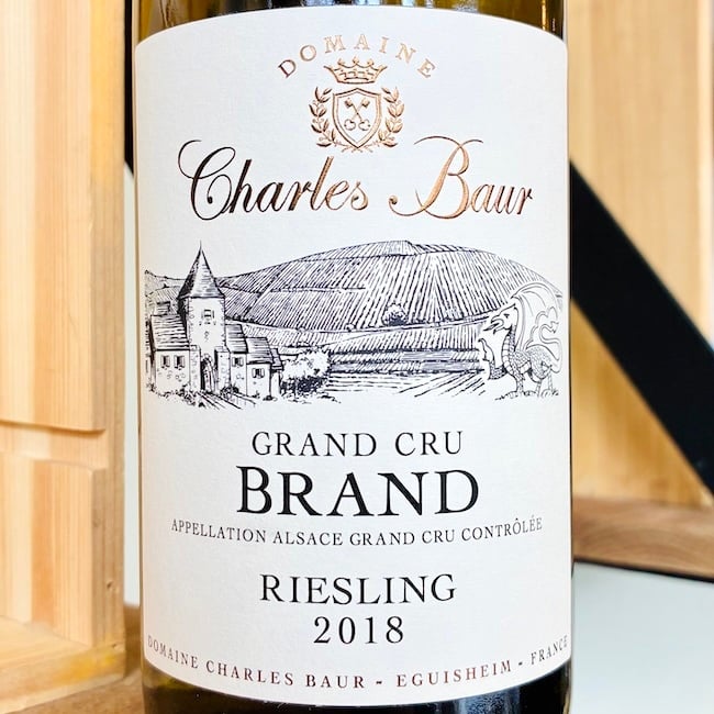 2018 Charles Baur Brand Grand Cru Riesling