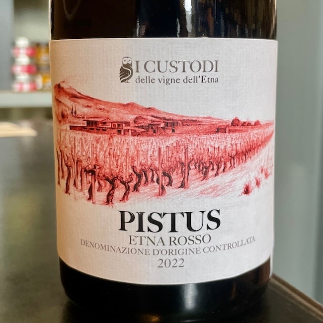 2022 I Custodi Pistus Etna Rosso