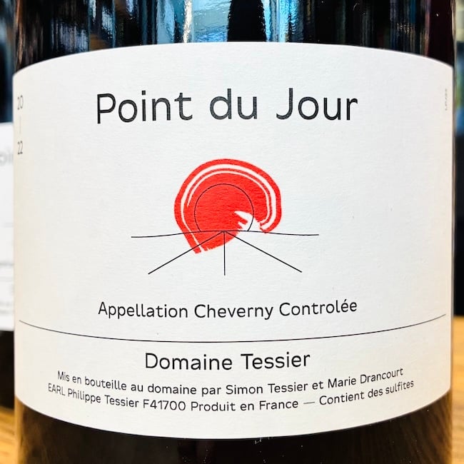2023 Philippe Tessier Cheverny Rouge "Point du Jour" 1.5L