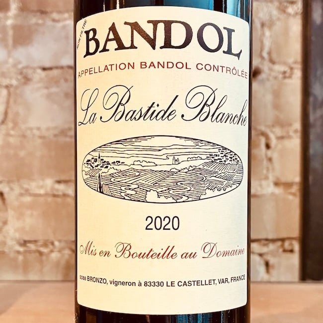 2020 La Bastide Blanche Bandol Rouge