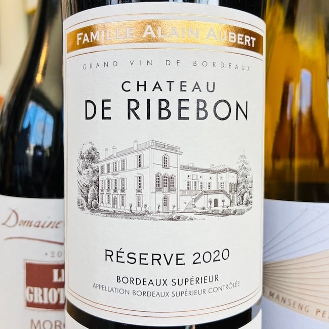 2020 Chateau de Ribebon Bordeaux Superieur "Reserve"