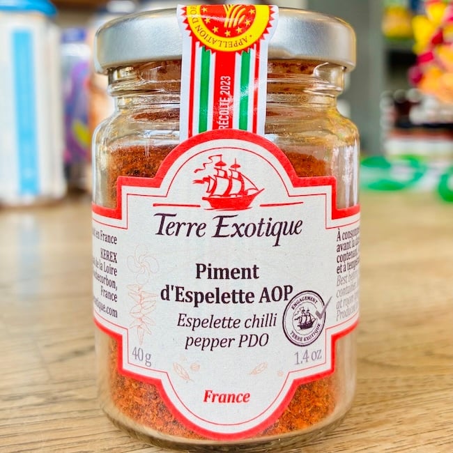 Terre Exotique Piment d'Espelette 40g