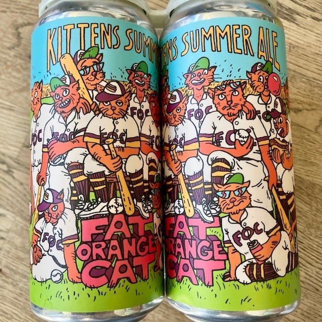 Fat Orange Cat Kittens Summer Ale 4pk