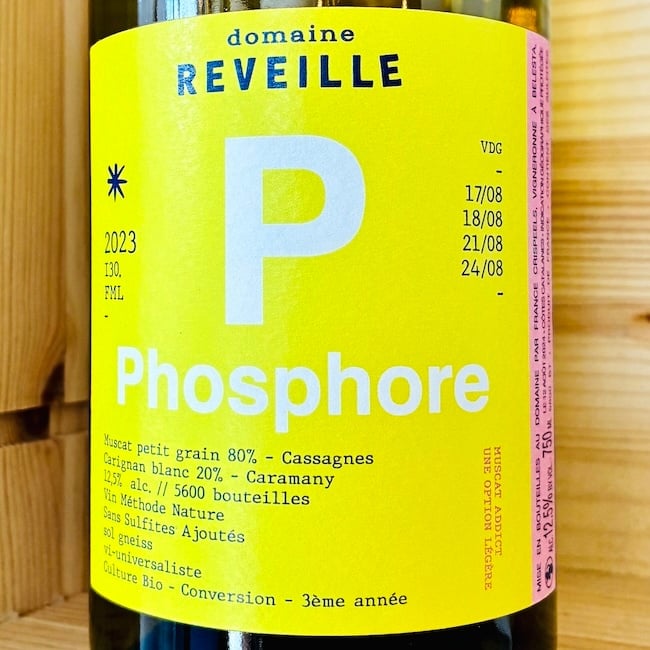 2023 Domaine Reveille "Phosphore" Cotes Catalanes