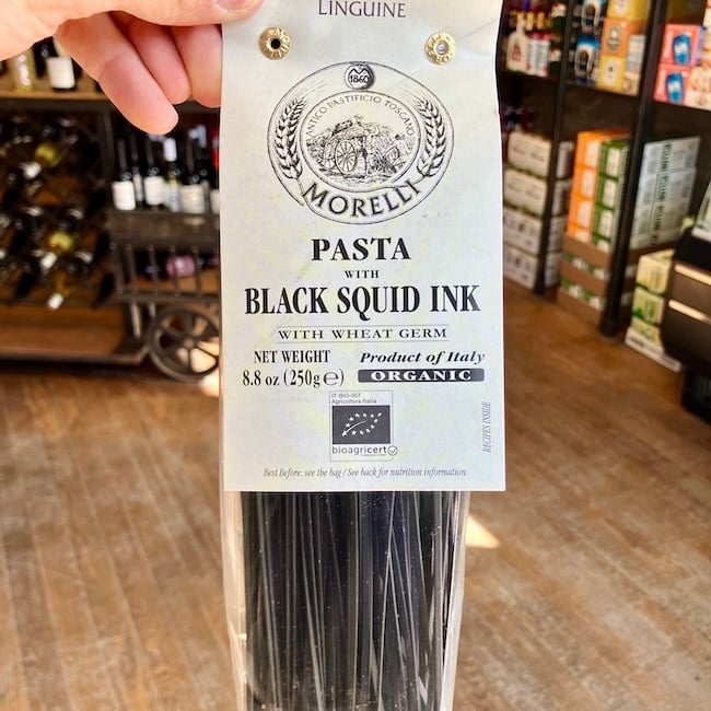 Morelli Organic Squid Ink Linguine 250 g