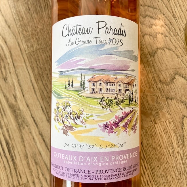 2023 Chateau Paradis Rose La Grande Terre
